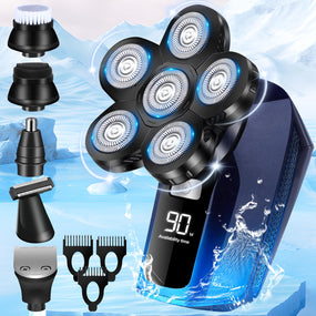 6 in 1 Head Shaver for Men